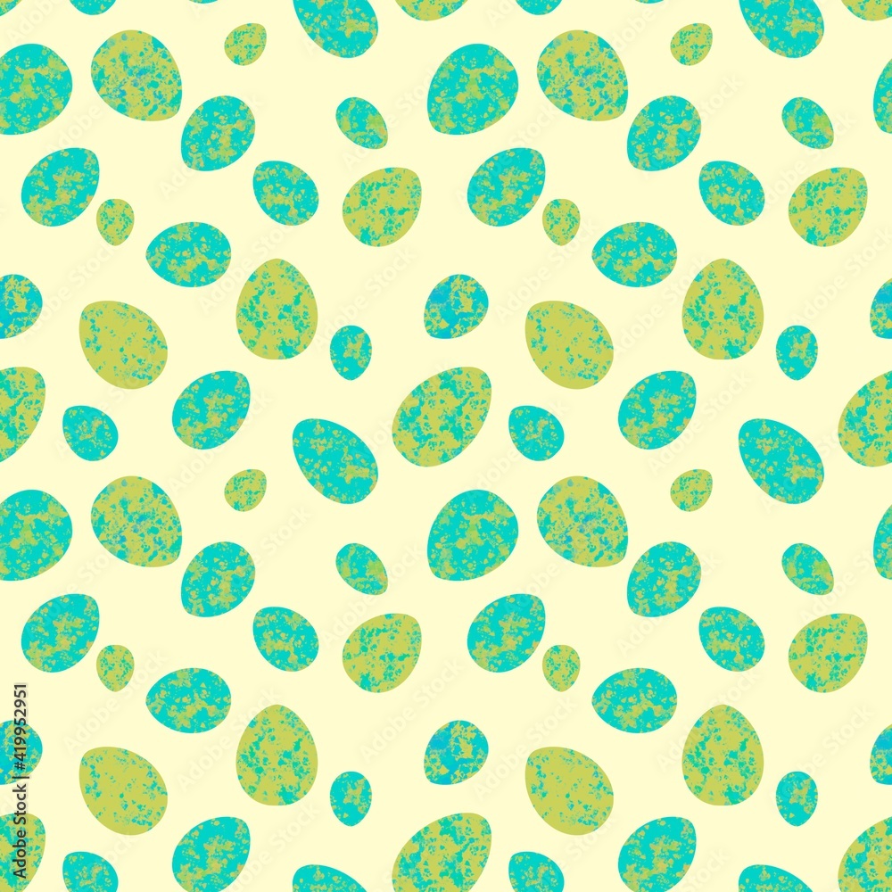 Seamless easter pattern with eggs Seamless easter pattern with eggs