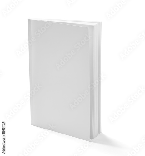 book paper education page literature notebook textbook background blank white design mock up template