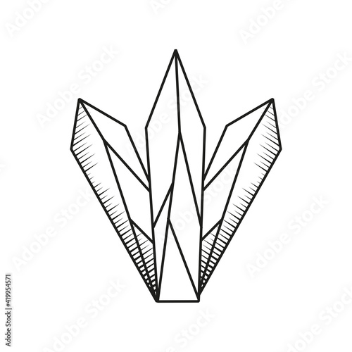 crystals astrology sketch