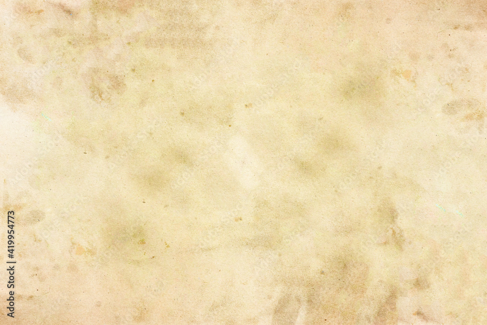 Old brown paper grunge background. Abstract liquid coffee color texture.