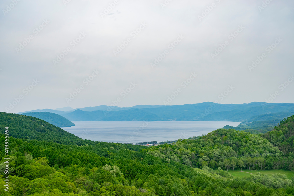 Beautiful Mount Yotei around Lake Toya