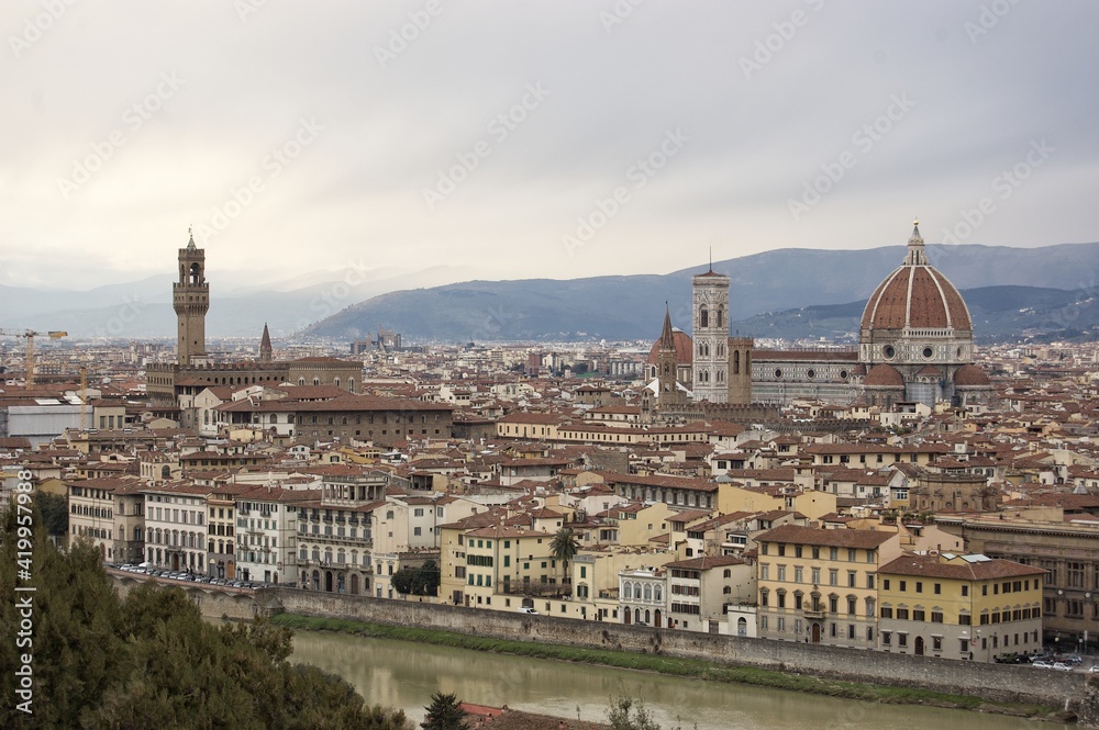 Ciudad de Florencia, Italia. Cuna del Renacimiento