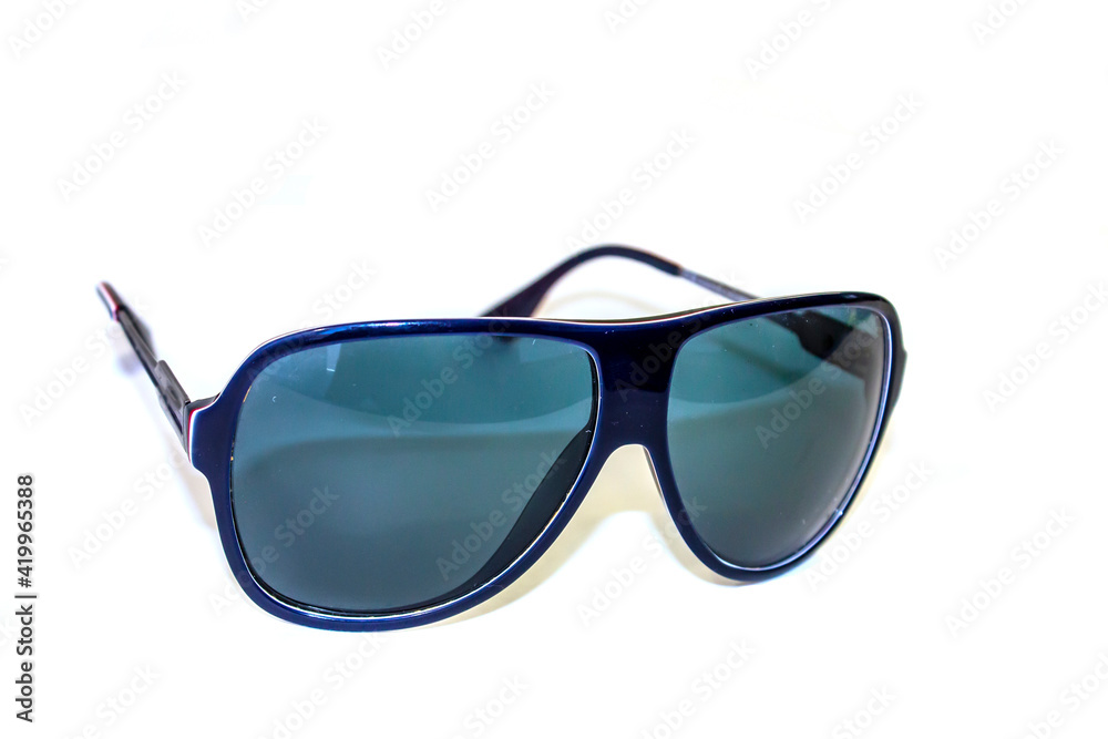 Isolated on white background Sun glasses Isolated on white background Sun glasses