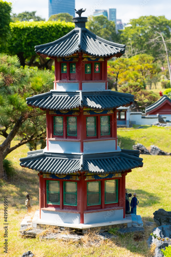 Chinese traditional architecture tower pagoda Chinese traditional architecture tower pagoda