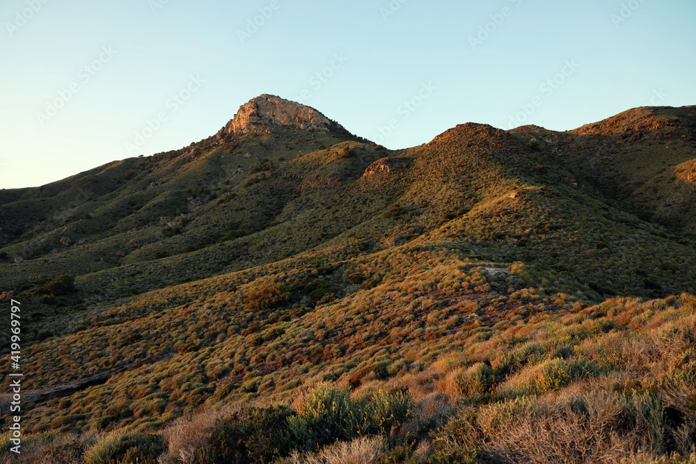 Naklejka premium Paisaje mediterráneo