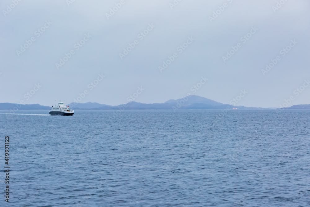 海と島
