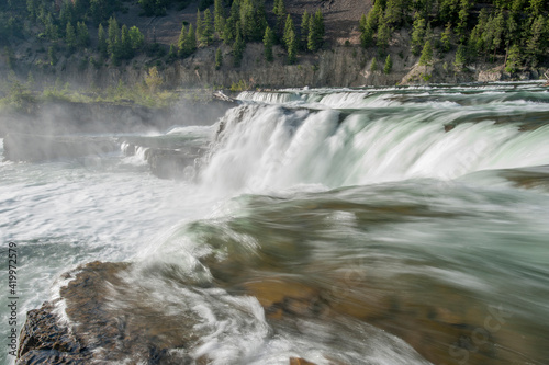 Fototapeta Naklejka Na Ścianę i Meble -  Kootenai Falls, near Libby, Montana