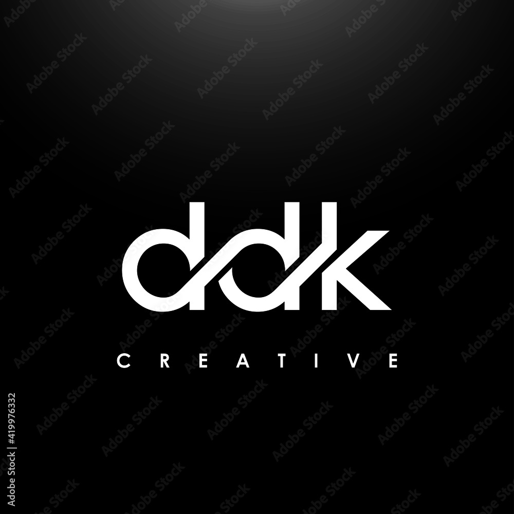 DDK Letter Initial Logo Design Template Vector Illustration DDK Letter Initial Logo Design Template Vector Illustration