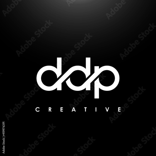 DDP Letter Initial Logo Design Template Vector Illustration