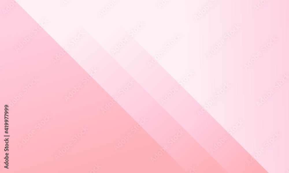 Pink clear blank subtle geometrical abstract illustration background. Light  color empty surface. Minimalist wallpaper. Stock Vector | Adobe Stock