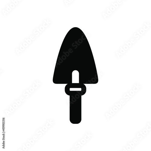 Trowel tool icon