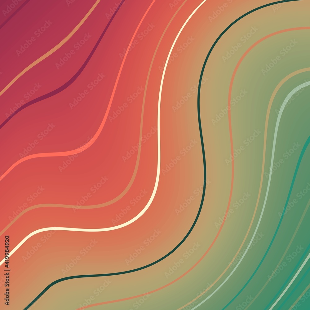 Abstract geometry background. Curved lines. Abstract geometry background. Curved lines.