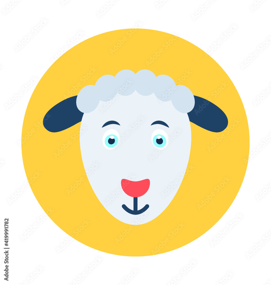 Sheep Vector Icon
Sheep Vector Icon