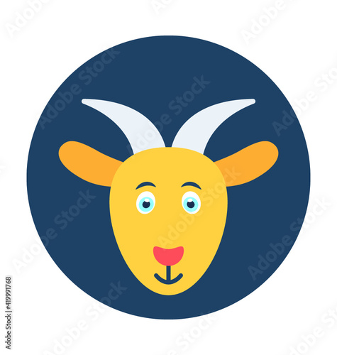 Antelope Vector Icon