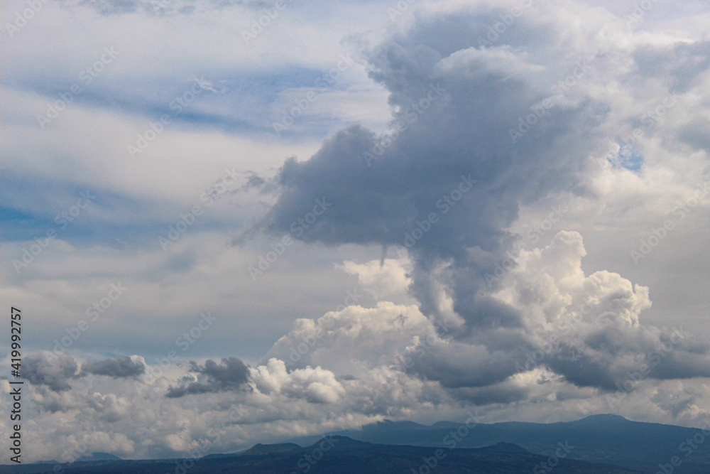 clouds in the sky