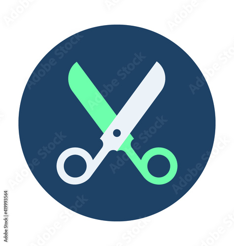 Scissor Vector Icon