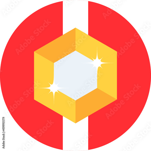 Diamond Vector Icon
