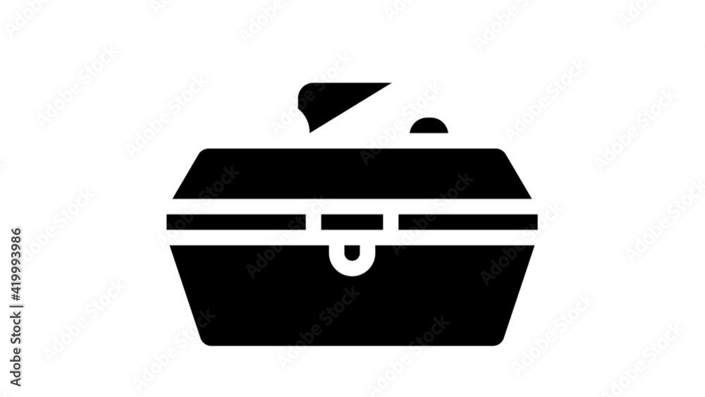 repair tool case glyph icon animation