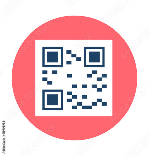 QR Code Vector Icon