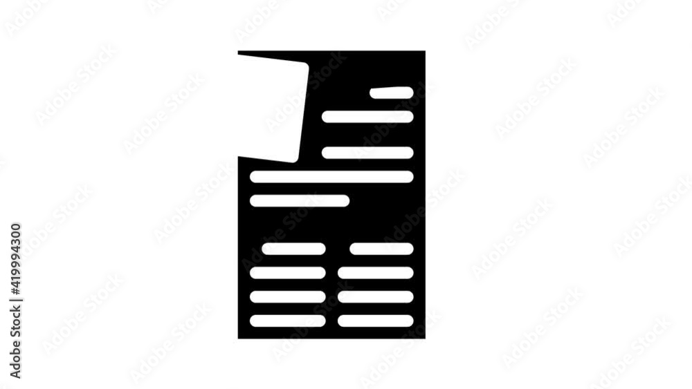 prisoner private matter glyph icon animation prisoner private matter glyph icon animation