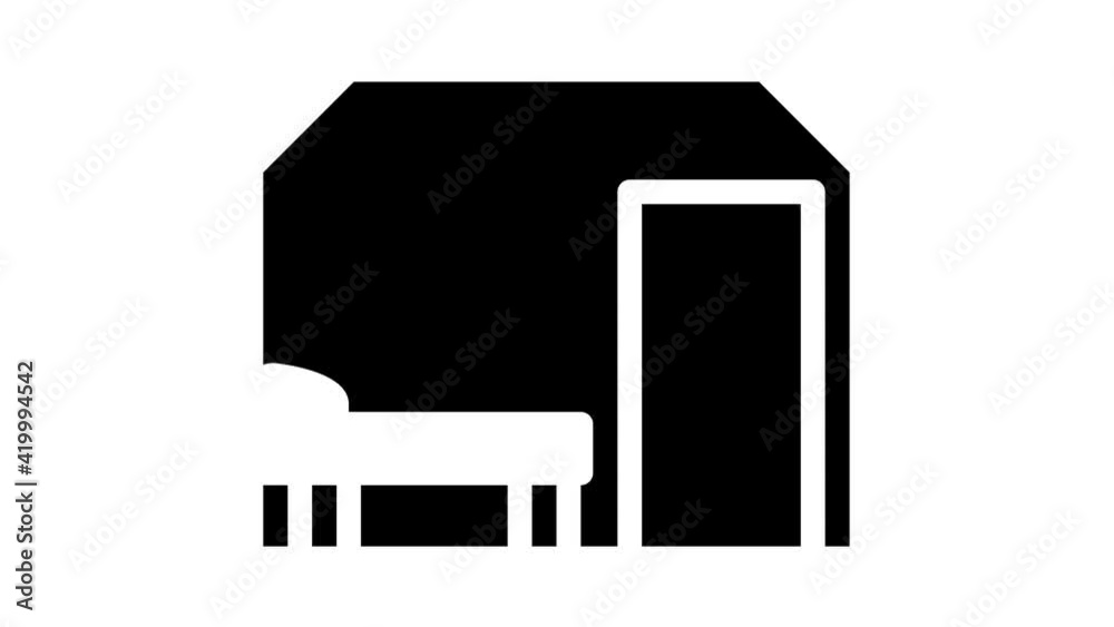 sanitation sprayer device gate glyph icon animation sanitation sprayer device gate glyph icon animation