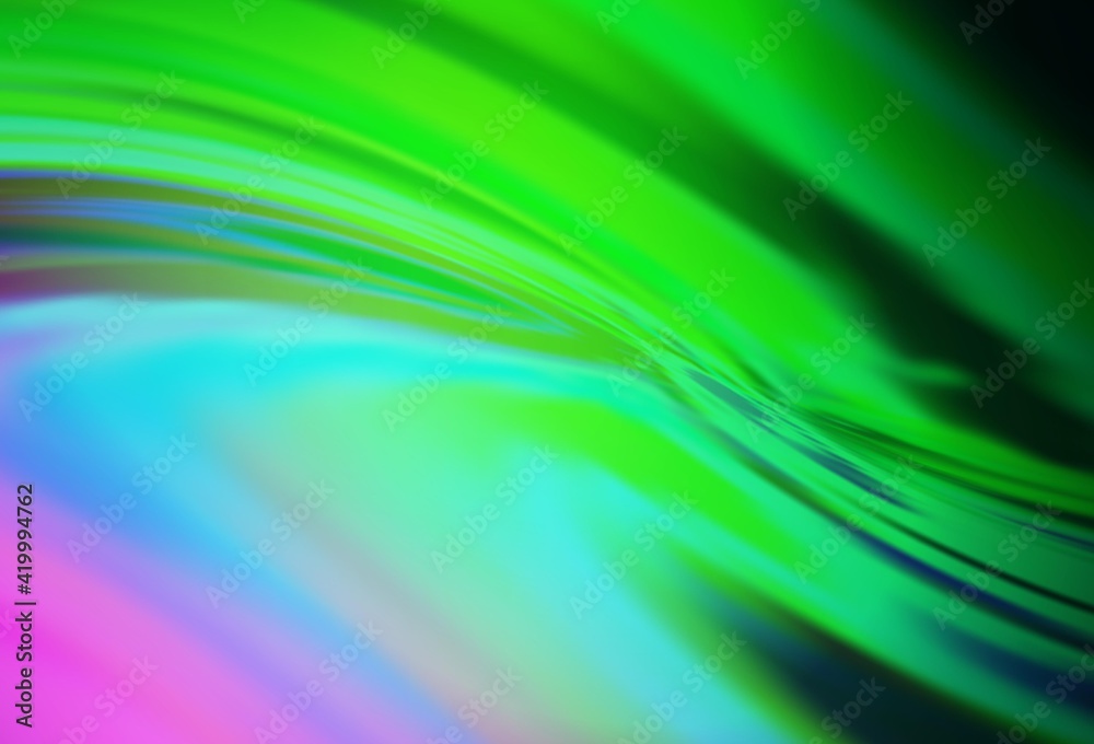 Obraz premium Light Pink, Green vector abstract blurred background.