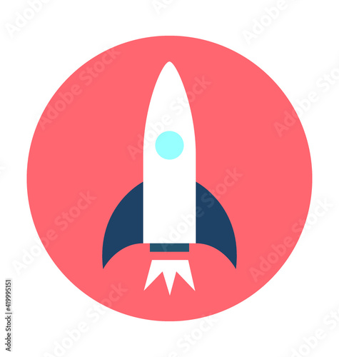 Rocket Vector Icon