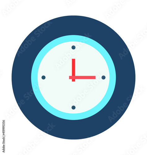 Clock Vector Icon