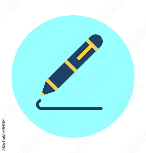 Pen Vector Icon