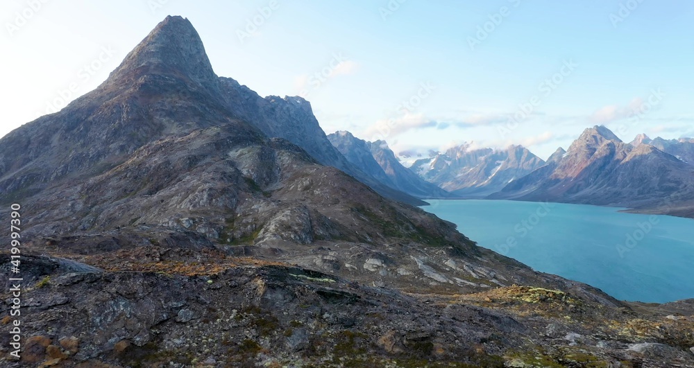 Fototapeta premium Greenland Nice Nature Wallpaper in High Definition 