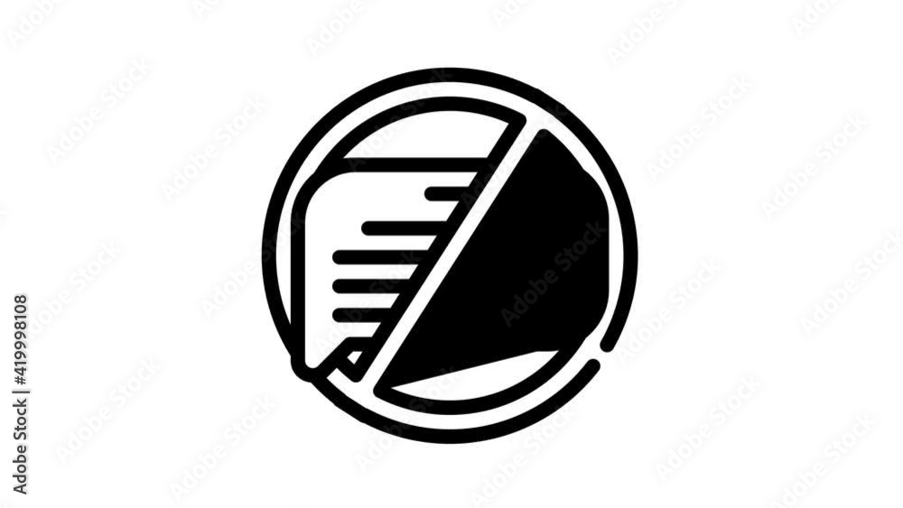 review deleted black icon animation review deleted black icon animation