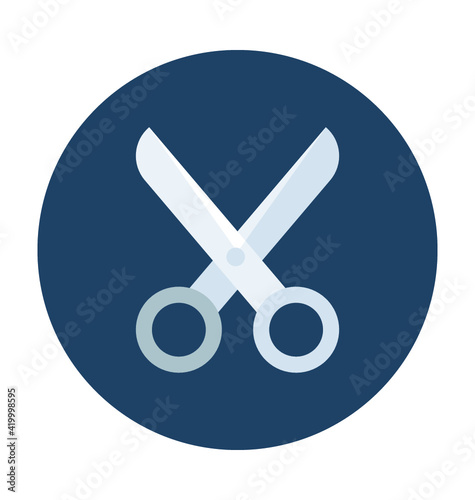 Scissor Vector Icon