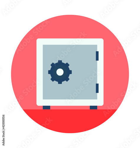 Locker Vector Icon