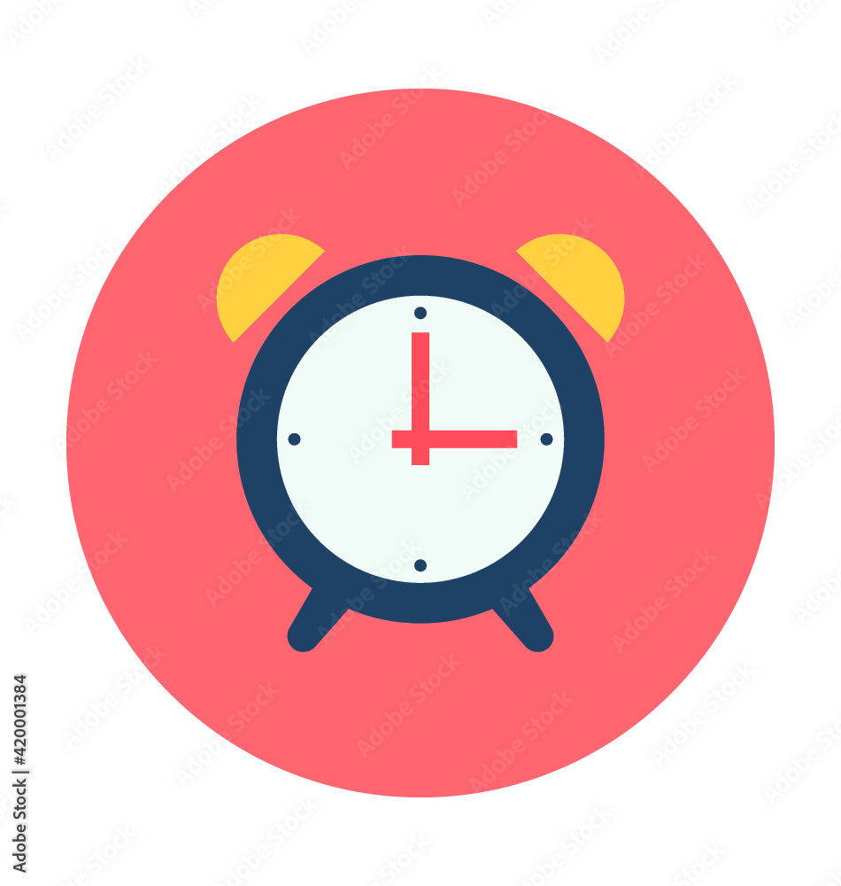 Alarm Clock Vector Icon