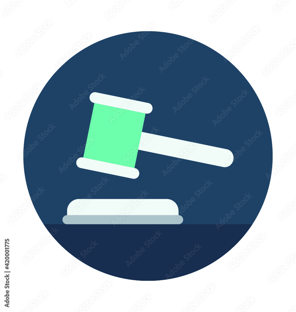 Auction Vector Icon
