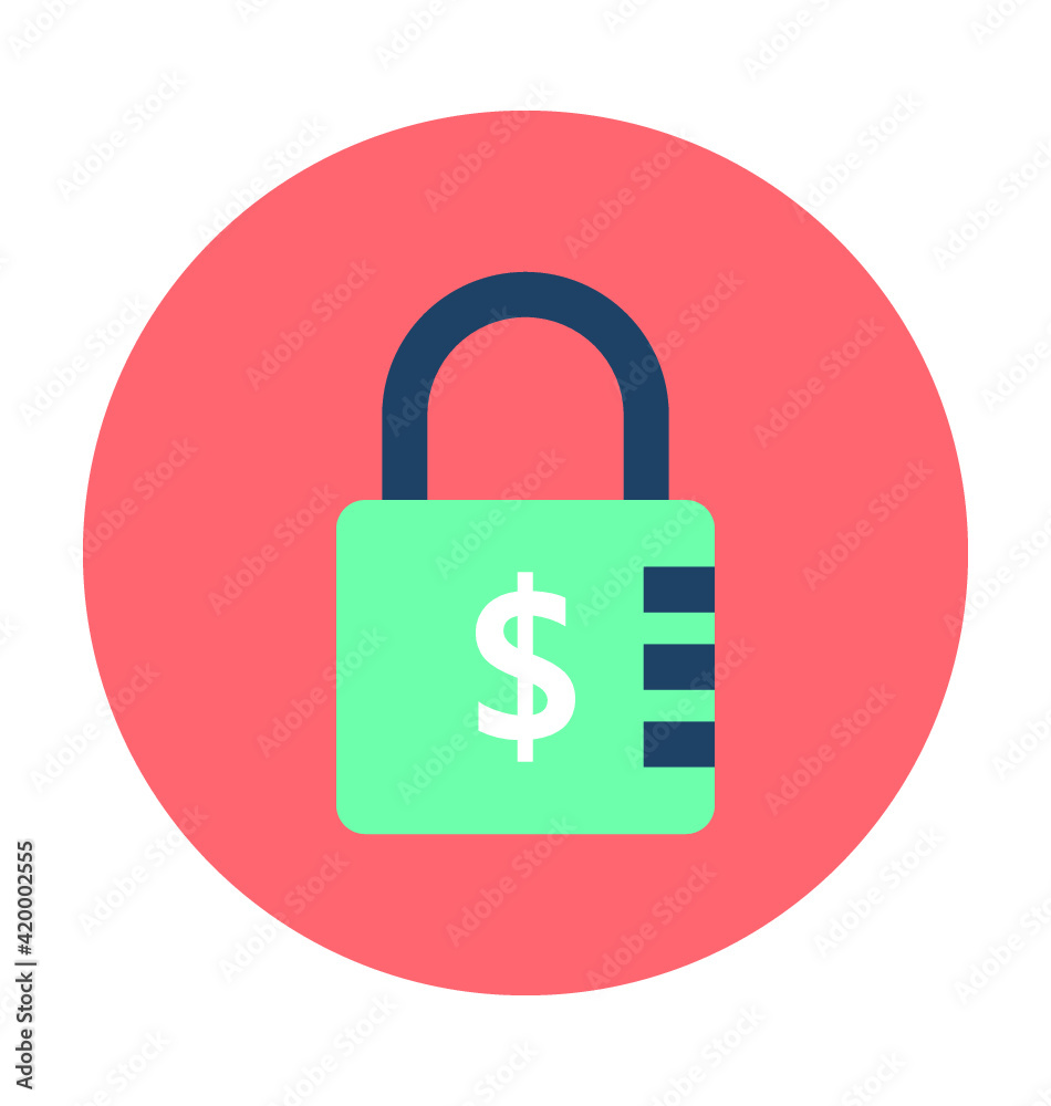 Lock Vector Icon Lock Vector Icon