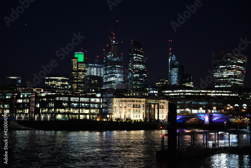 ロンドンシティの黄昏