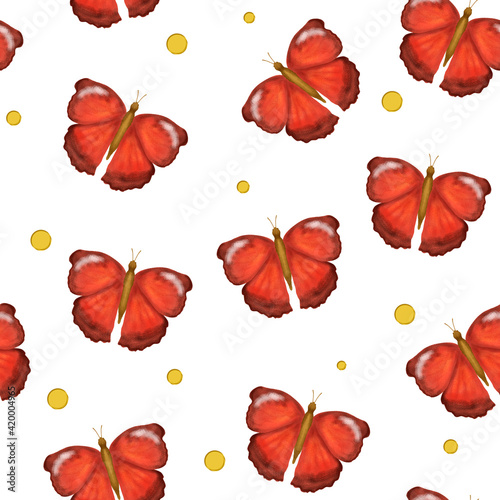 Butterfly pattern for creating backgrounds  textures  and other design work.