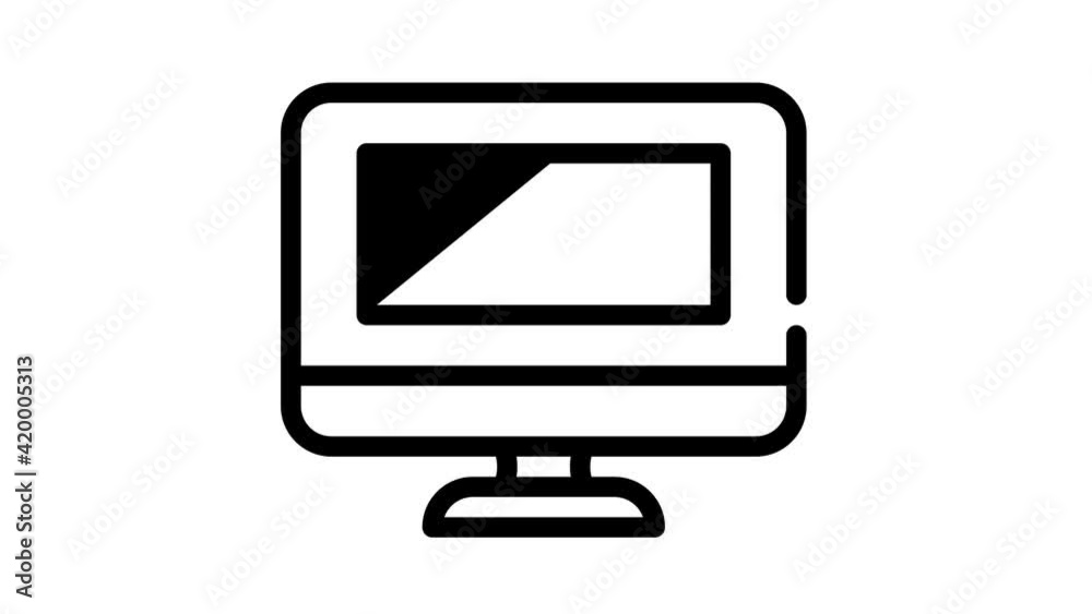 P vs NP unsolved problem in computer science black icon animation P vs NP unsolved problem in computer science black icon animation