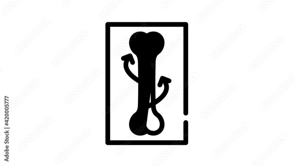 spiral fracture black icon animation spiral fracture black icon animation