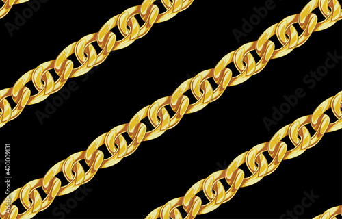 Seamless Golden Chain Pattern, accessory, background, baroque ornament, best seller, blouse, chain, chain pattern, decoration, decorative, design, diary, dress, embroidery