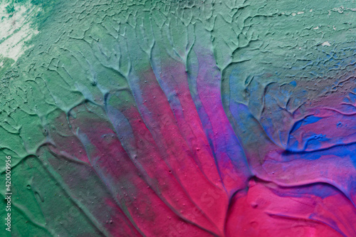Abstract art background. Hand drawn gouache painting. Color texture.