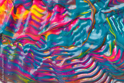 Abstract art background. Hand drawn gouache painting. Color texture.