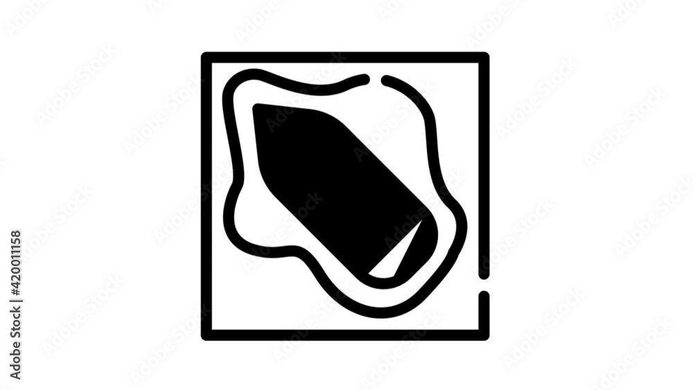 tanker oil spill black icon animation tanker oil spill black icon animation