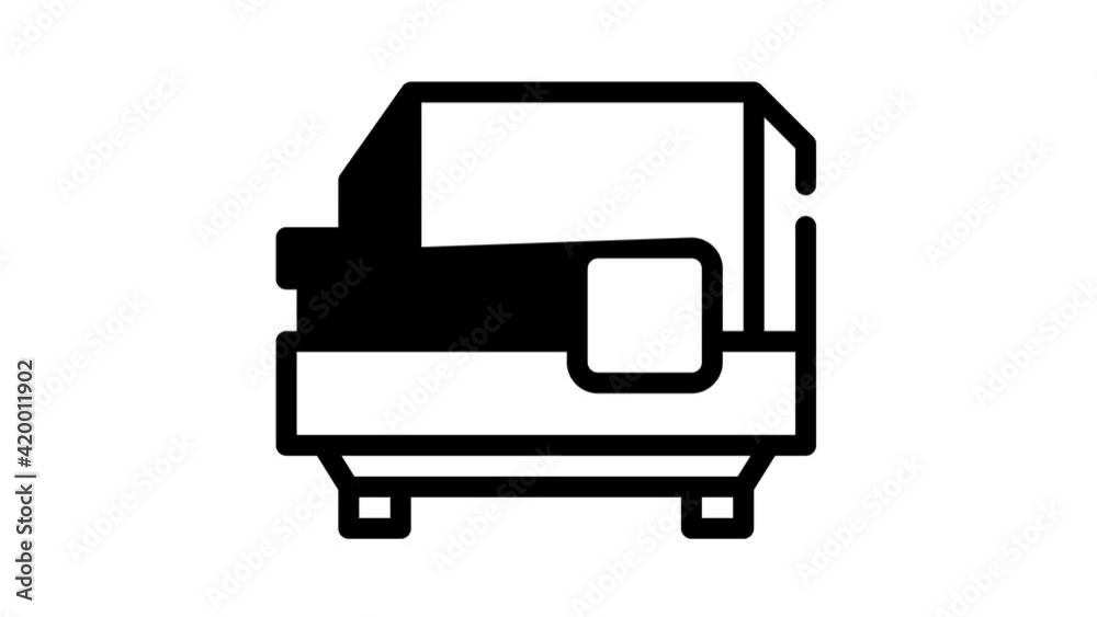 spin centrifuge black icon animation spin centrifuge black icon animation