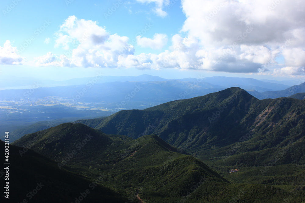 Fototapeta premium 八ヶ岳の風景