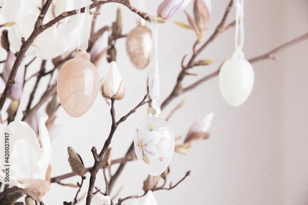 The beautiful Danish Easter decoration