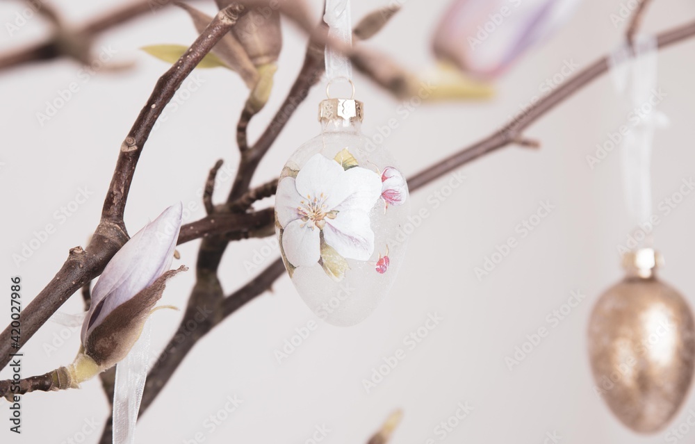 The beautiful Danish Easter decoration The beautiful Danish Easter decoration