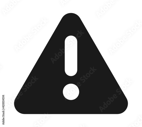 Caution alarm set, danger sign collection, attention vector icon, yellow, red and black fatal error message element, exclamation mark of warning attention icon 