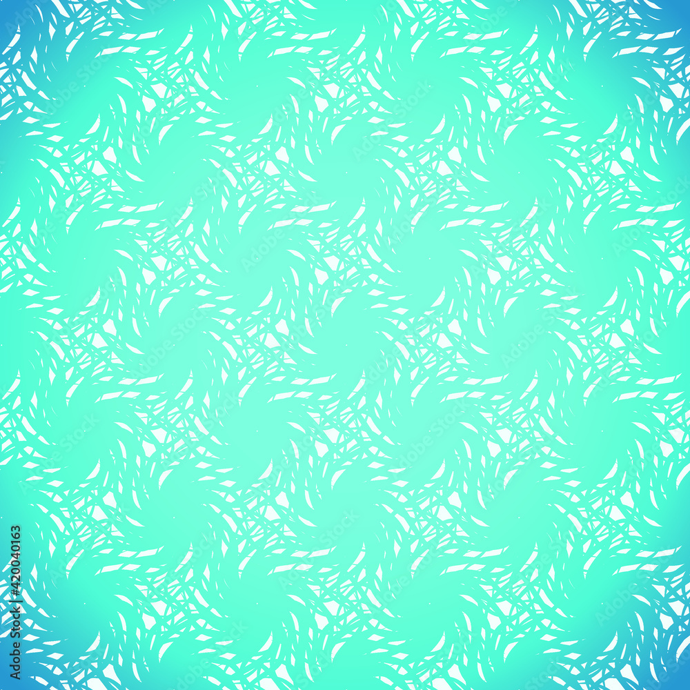 Obraz premium seamless blue abstract pattern. water surface with highlights. tile.